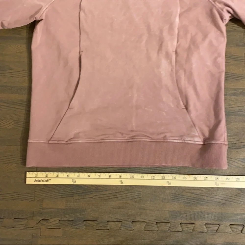 LIKE NEW | Lululemon | Snuggly Sweatshirt | Rustic Red/Pink | Size 6 - Picture 7 of 10